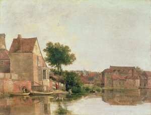 ニューミルズの裏側、1814〜17年頃 作： John Crome